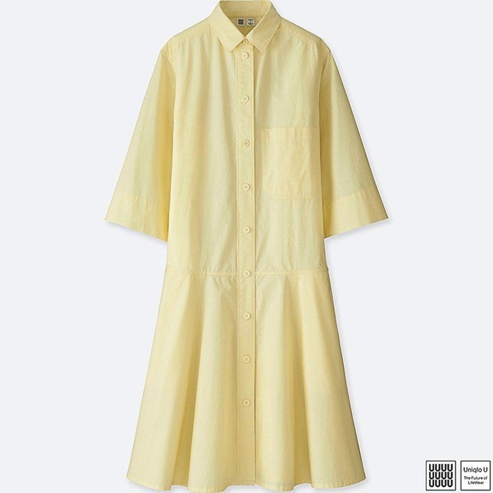 uniqlo U shirt dress